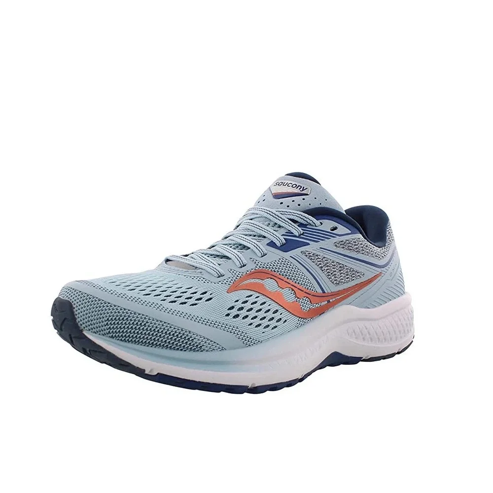 Saucony Omni 19 Womens Running Shoes Light‎ Blue Copper S10570-45 Size 7